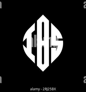 Ibs Lettering IBS logo. IBS letter. IBS letter logo design. Initials IBS logo linked ...