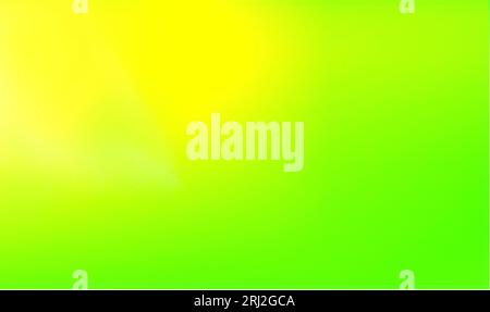 Yellow, green mixed gradient background. Empty backdrop illustration, usable for social media promotions, events, banners, posters, anniversary, party Stock Photo