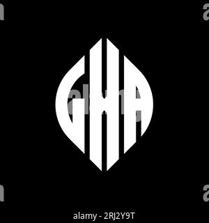 LXA circle letter logo design with circle and ellipse shape. LXA ...