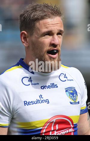 Leeds, UK. 20th Aug, 2023. Headingley Stadium, Leeds, West Yorkshire, 20th August 2023 Betfred Super League Leeds Rhinos v Warrington Wolves Matt Dufty of Warrington Wolves Credit: Touchlinepics/Alamy Live News Stock Photo