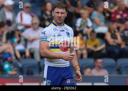 Leeds, UK. 20th Aug, 2023. Headingley Stadium, Leeds, West Yorkshire, 20th August 2023 Betfred Super League Leeds Rhinos v Warrington Wolves George Williams of Warrington Wolves Credit: Touchlinepics/Alamy Live News Stock Photo