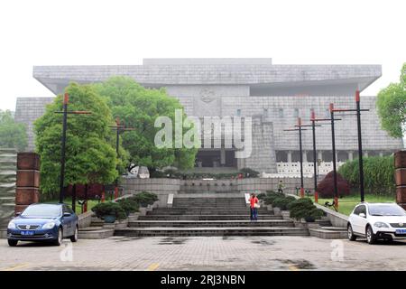 Changsha City, April 12: The Museum of Hunan Province architectural landscape on April 12, 2012, Changsha City, Hunan Province, China Stock Photo