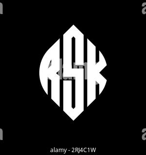 RSK logo. RSK letter. RSK letter logo design. Initials RSK logo linked ...