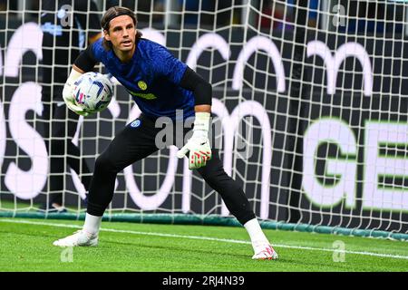 Yann Sommer Of Inter FC In Action During The Italian Serie A Football Match Between Inter FC And