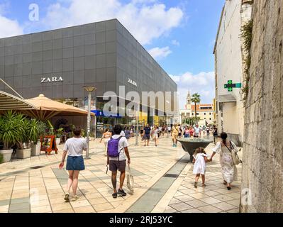 Zara store in Split, Croatia. Stock Photo