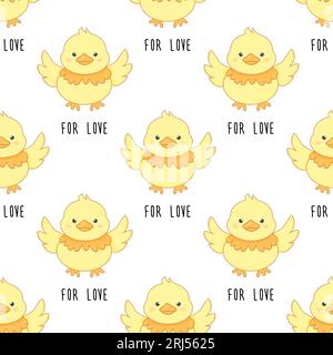 Pattern seamless  animals vegan day , veganism for love, for food. Vector illustration Stock Vector