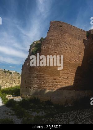 ancient city tour , medieval habitat , Iznik City Walls in the Province of Bursa, Turkey. High quality photo Stock Photo