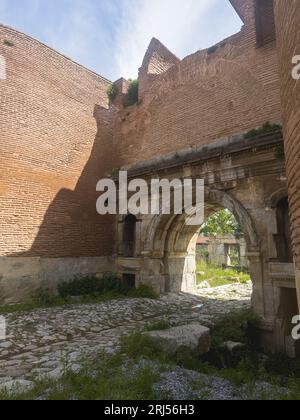 ancient city tour , medieval habitat , Iznik City Walls in the Province of Bursa, Turkey. High quality photo Stock Photo