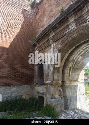 ancient city tour , medieval habitat , Iznik City Walls in the Province of Bursa, Turkey. High quality photo Stock Photo