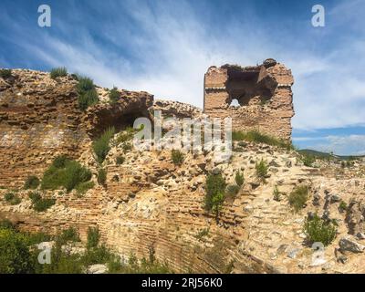 ancient city tour , medieval habitat , Iznik City Walls in the Province of Bursa, Turkey. High quality photo Stock Photo