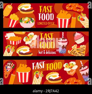 Hot Fried Chicken Burger Banner Ads With Burning Fire Effect In 3d 