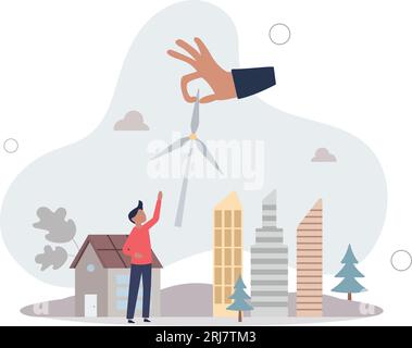 Green infrastructure planning with sustainable resources.Urban power supply using wind or solar source as ecological and environmental friendly soluti Stock Vector