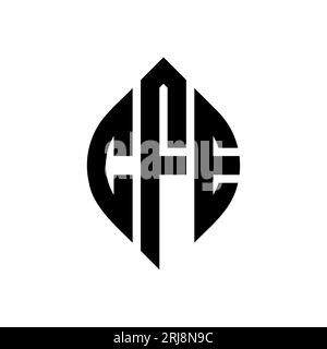 CFE circle letter logo design with circle and ellipse shape. CFE ...