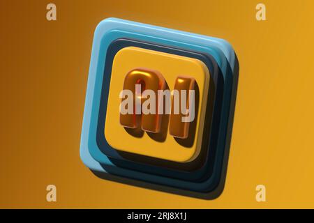 AI concept illustration Stock Photo