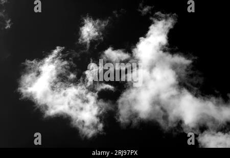 Fog or smoke isolated transparent special effect. Stock Photo