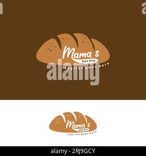 Simple Bakery Logo, Bake Shop label Stock Vector