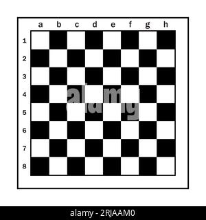 vector chessboard conforms to standards and can be edited Stock Vector