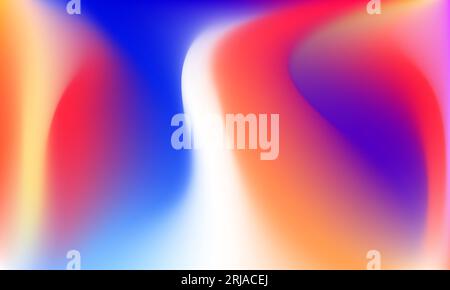beautiful glowing modern mesh colorful gradient background with smooth texture. eps 10 vector. Stock Vector