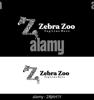 Letter Z logo animal,suitable for companies engaged in animal protection or farm Stock Vector