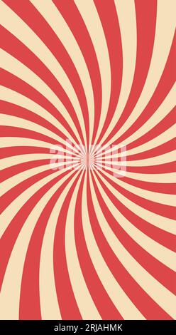 Comic red sunbeam background Retro pop art style cartoon Stock Vector ...