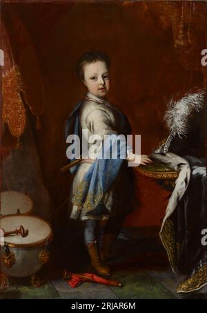 Duke of Holstein-Gottorp, Karl Fredrik as a child by David von Krafft Stock Photo