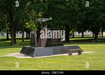 National Museum of the United States Air Force in Dayton Ohio Stock Photo