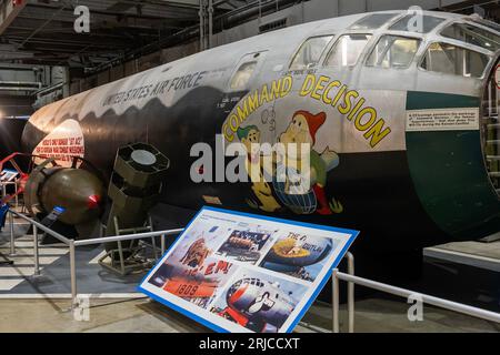 National Museum of the United States Air Force in Dayton Ohio Stock Photo