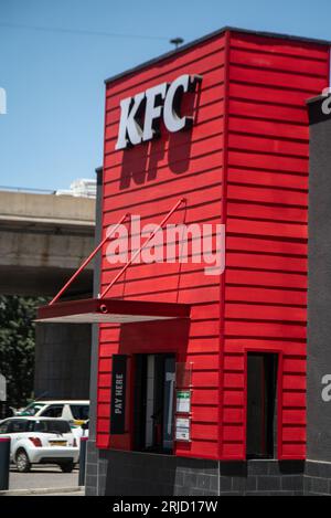 Nakuru, Kenya. 22nd Aug, 2023. A branch of an American fast food chicken restaurant chain, Kentucky Fried Chicken (KFC) in Nakuru Town. (Photo by James Wakibia/SOPA Images/Sipa USA) Credit: Sipa USA/Alamy Live News Stock Photo