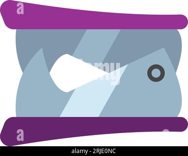Anti stapler icon Stock Vector