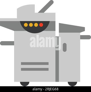 Multifunction printer icon Stock Vector