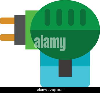 Electric mosquito repellent icon Stock Vector