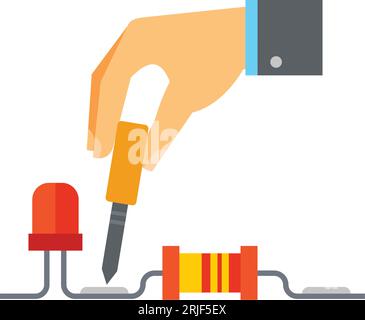 Calibration diagnostics icon Stock Vector