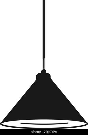 Hang lamp icon vector illustration symbol design Stock Vector