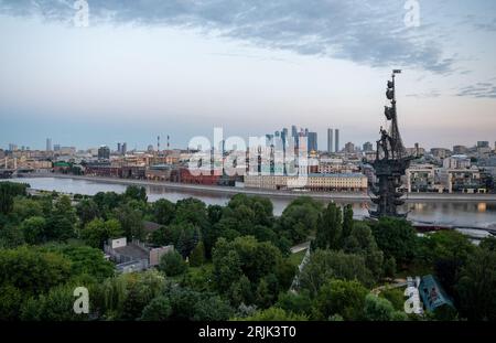 July 15, 2022, Moscow, Russia. View of the Moscow International ...