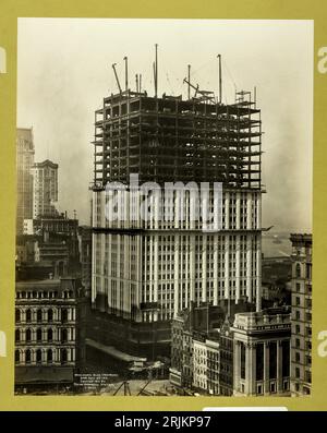 Woolworth Bldg. iron work. Underhill, Irving, -1960 (Photographer ...