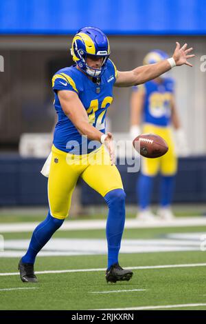 Rams rookie Ethan Evans has been one of the best punters in preseason