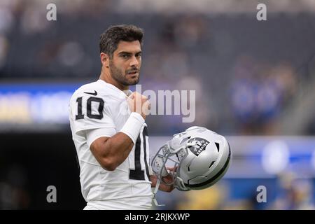 Jimmy garoppolo raiders hi-res stock photography and images - Alamy