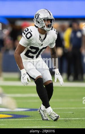 Las Vegas Raiders safety Isaiah Pola-Mao plays against the Tennessee Titans  during an NFL football game Sunday, Sept. 25, 2022, in Nashville, Tenn. (AP  Photo/John Amis Stock Photo - Alamy