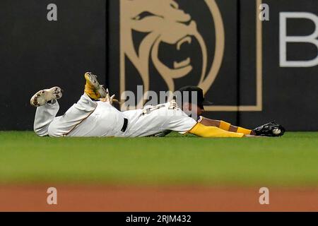 Miami Marlins' Jean Segura grounds out during the fifth inning of a  baseball game against the St. Louis Cardinals Monday, July 17, 2023, in St.  Louis. (AP Photo/Jeff Roberson Stock Photo - Alamy