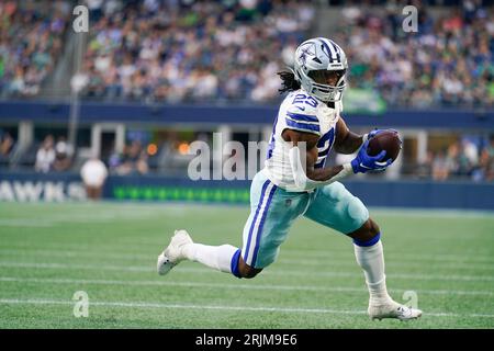 Dallas Cowboys running back Rico Dowdle (23) is seen after an NFL football  game against the Washington Commanders, Sunday, Oct. 2, 2022, in Arlington,  Texas. Dallas won 25-10. (AP Photo/Brandon Wade Stock Photo - Alamy