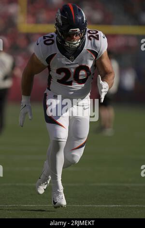 Las Vegas Raiders defensive end Maxx Crosby (98) looks on against the  Denver Broncos during an NFL football game Sunday, Sept. 10, 2023, in  Denver. (AP Photo/Jack Dempsey Stock Photo - Alamy