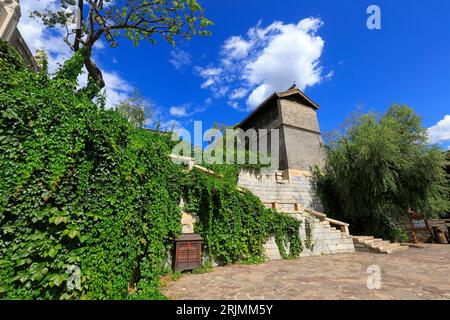 architectural landscape of Gubeikou Town, Miyun, Beijing, China Stock Photo