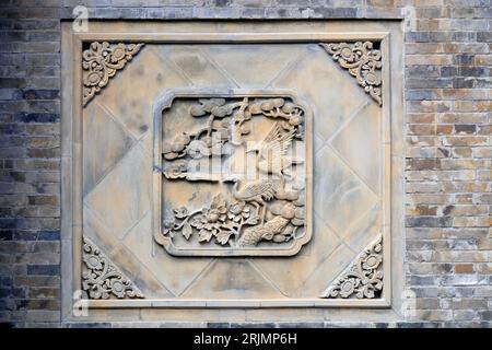 architectural landscape of Gubeikou Town, Miyun, Beijing, China Stock Photo