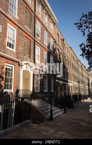 Barristers' chambers and buildings on Kings Bench Walk, Inner Temple, Inns of Court, City of London, England, U.K. Stock Photo