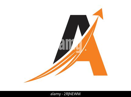 Finance Logo With A Letter Concept. Financial or success logo concept. Logo for accounting business and company identity Stock Vector