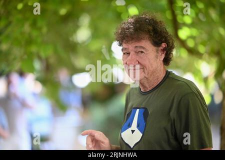 Singer Robert Charlebois attends the L'Osstidquoi ? L'Osstidcho ! photocall during day two of the 16th Angouleme French-Speaking Film Festival on August 23, 2023 in Angouleme, France. Photo by Franck Castel/ABACAPRESS.COM Credit: Abaca Press/Alamy Live News Stock Photo