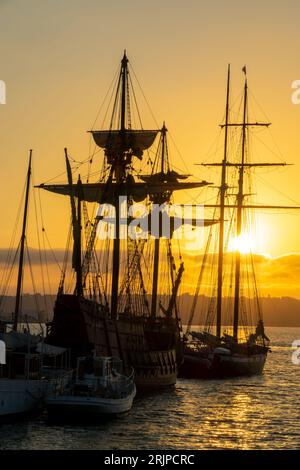 San Salvador Historic Sailing Ship In San Diego Maritime Museum At san-salvador-historic-sailing-ship-in-san-diego-maritime-museum-at
