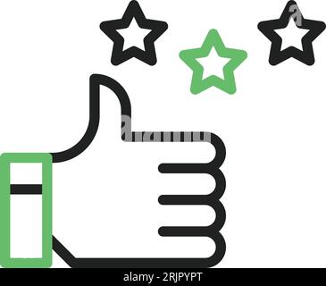 Appreciations Icon image. Suitable for mobile application. Stock Vector