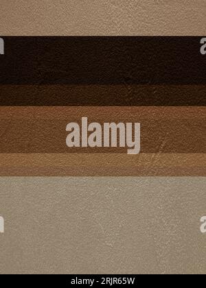 An illustration of alternating brown striped background Stock Photo