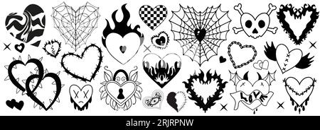 Gothic Heart Sticker